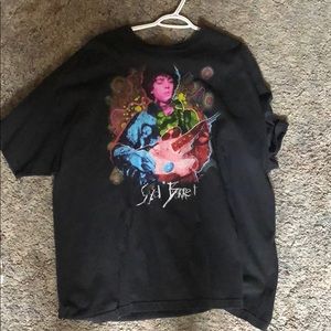 Vintage syd barret liquid blue shirt.